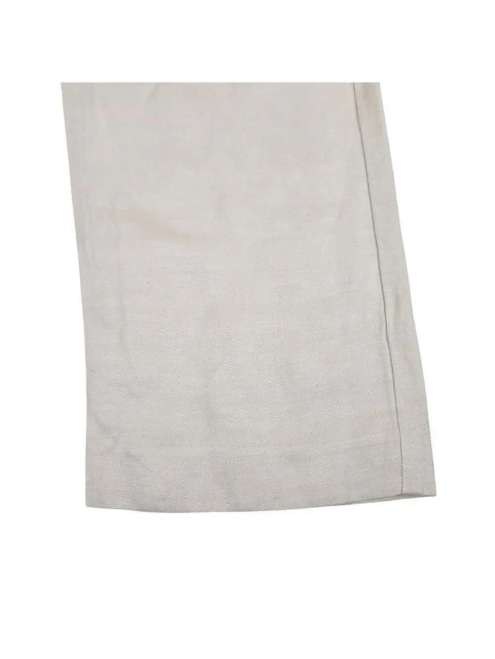 Tommy Bahama Mens Pants 35x32 Beige Linen Blend Relaxed Fit Flat Front